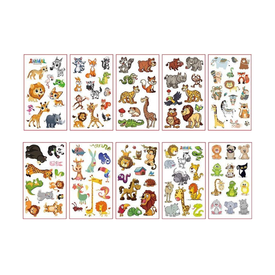 Tatuaggi temporanei - Mondo animale