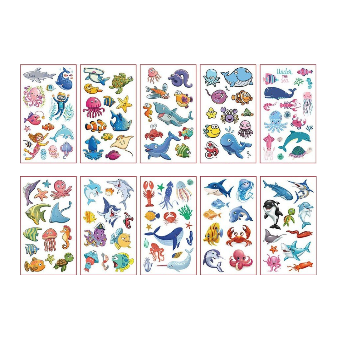 Tatuaggi temporanei - Mondo marittimo