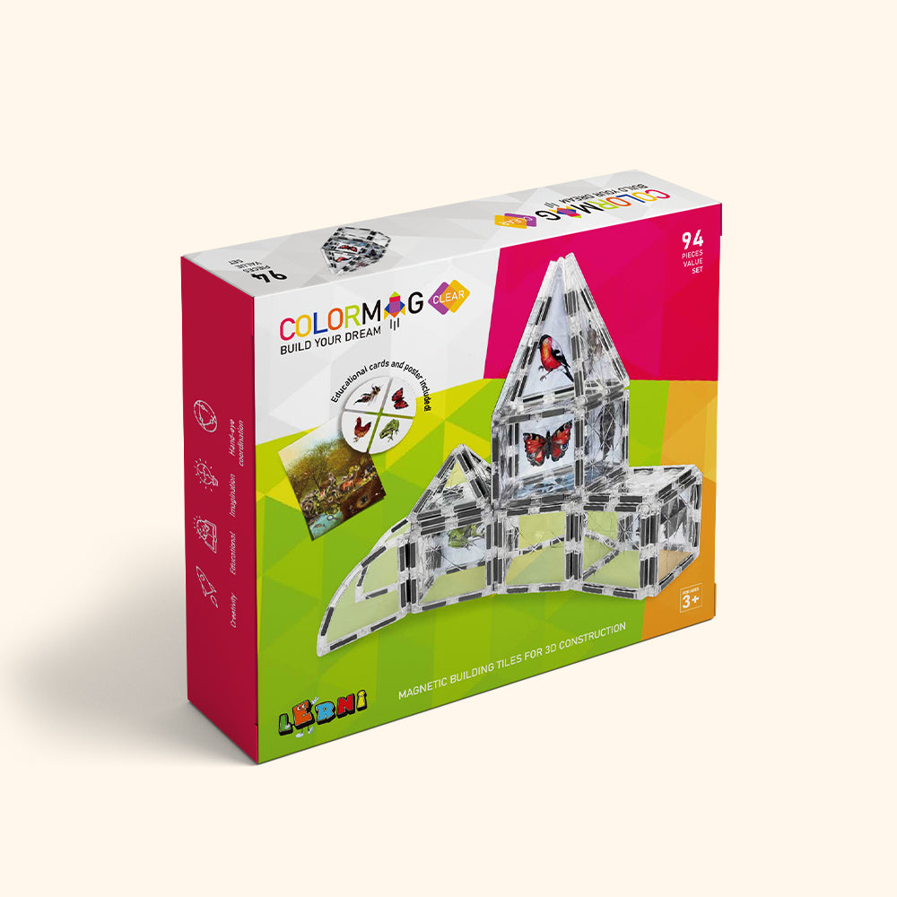 Costruzioni magnetiche COLORMAG CLEAR