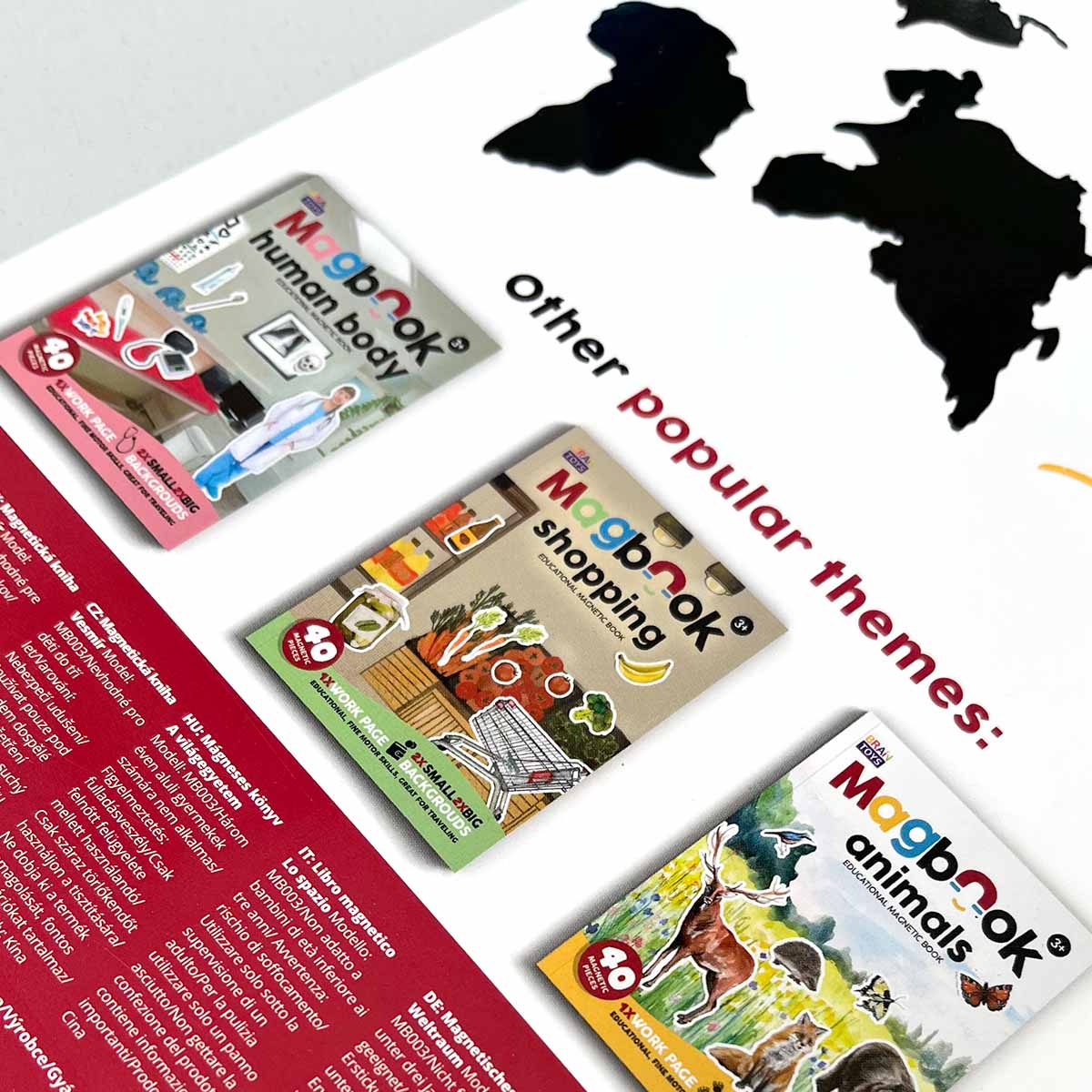 MAGBOOK - Libro magnetico - Lo Spazio