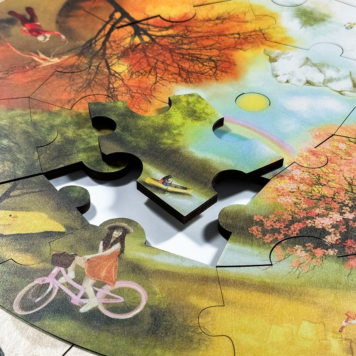 Puzzle da Pavimento delle Quattro Stagioni