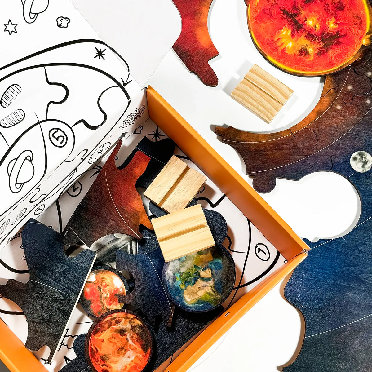 Puzzle da Pavimento lo Spazio