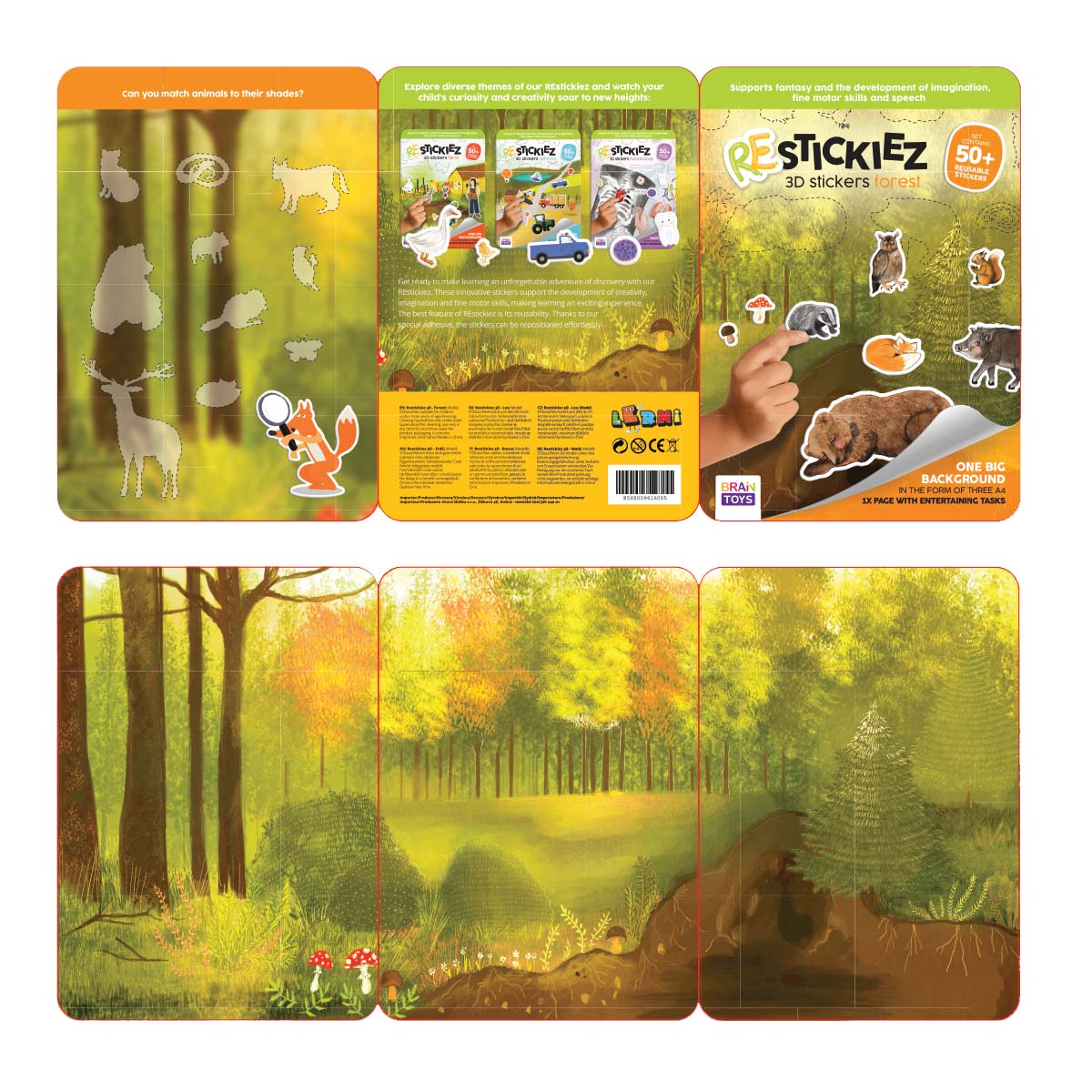 3D REstickiez - Bosco