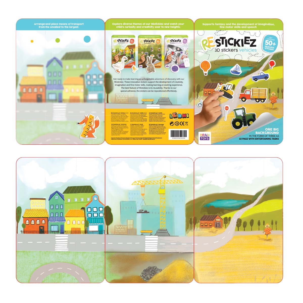 3D REstickiez - Veicoli