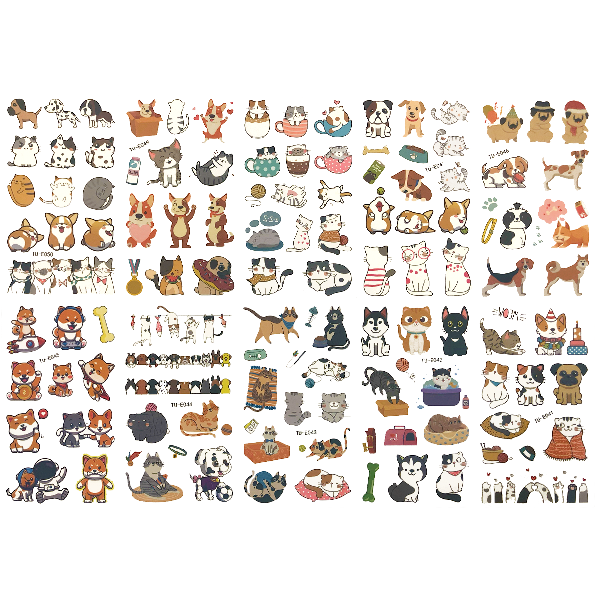 Tatuaggi temporanei - Cuccioli e gattini