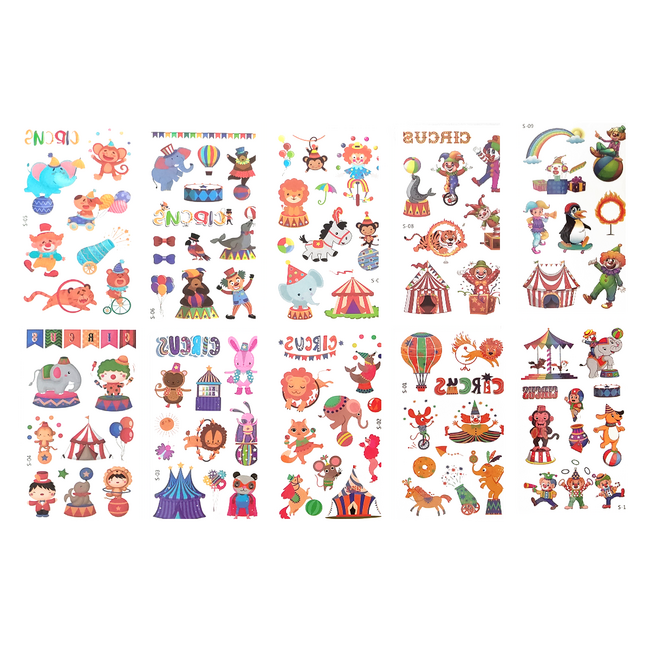 Tatuaggi temporanei - Circo