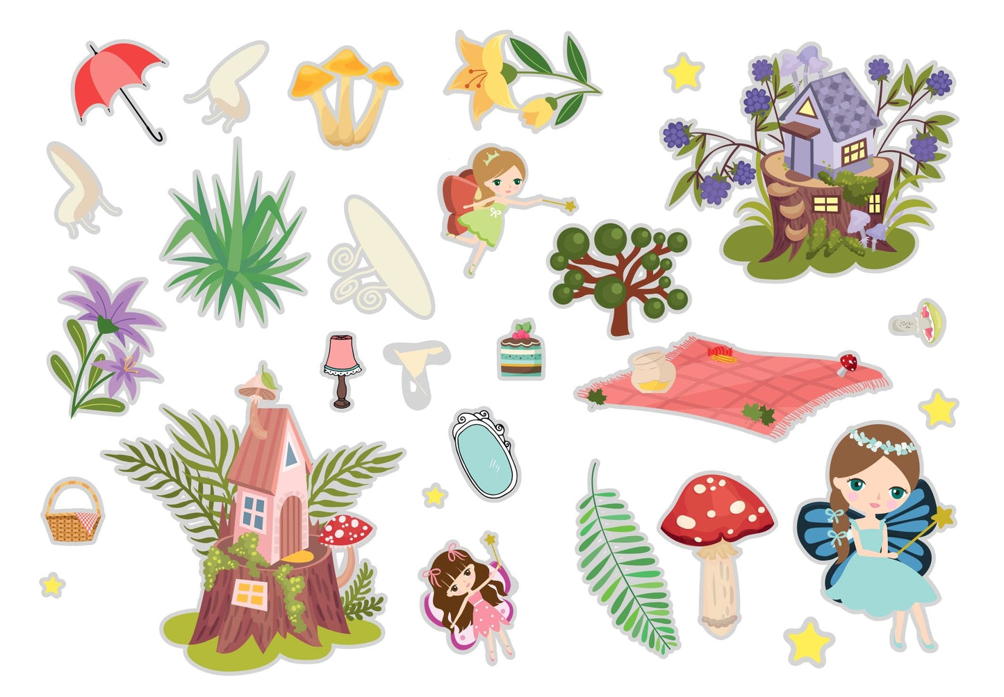 Libro di adesivi riutilizzabile - Principesse