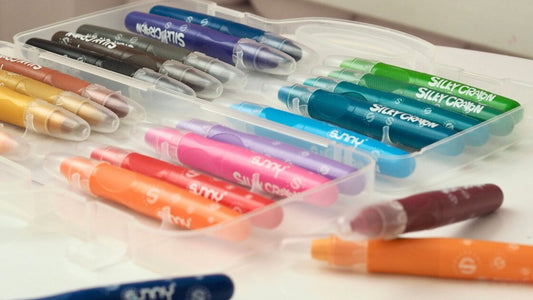 Experience the enchantment of colours with Silky crayons! Here are five compelling reasons to give them a try