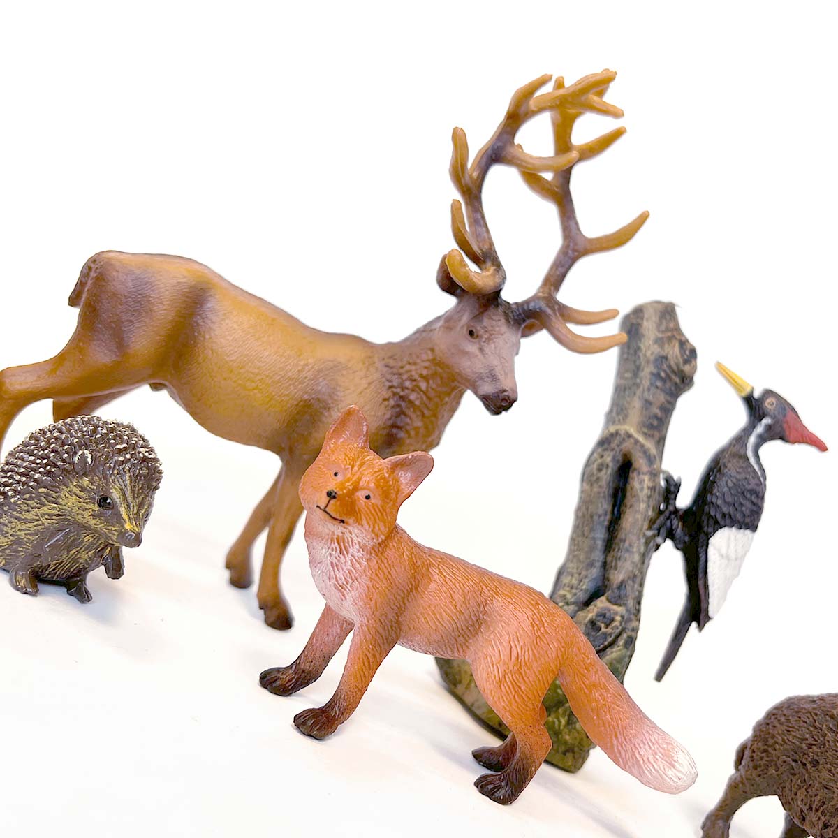 Set di Figure di Animali del Bosco
