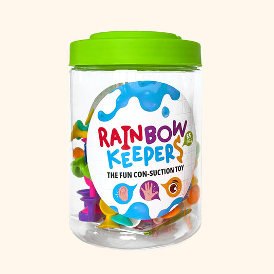 Rainbow Keepers 55 pezzi giocattolo a ventosa