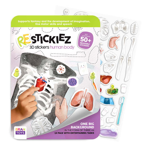 3D REstickiez - Corpo Umano