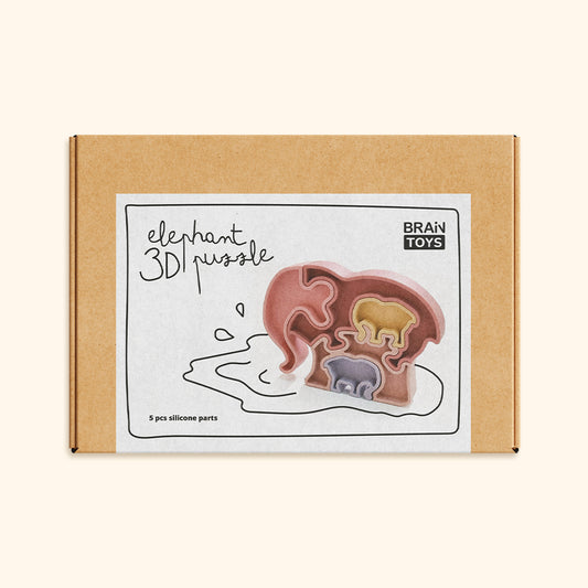 Puzzle 3D Elefante in Silicone 