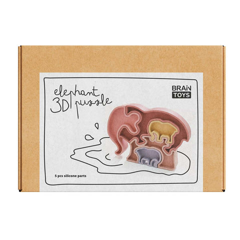 Puzzle 3D Elefante in Silicone 