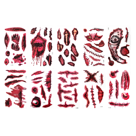 Tatuaggi temporanei - Spaventoso Halloween